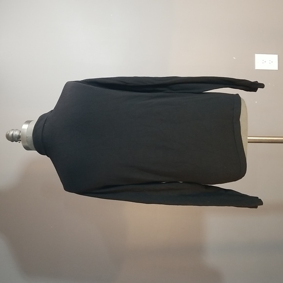 Mens 60% silk 40% cotton black sweater size small - Picture 4 of 11